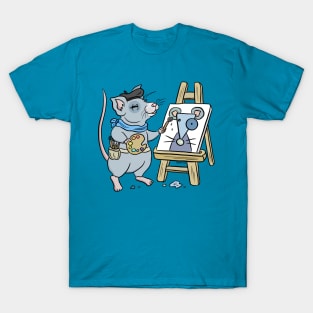 Artist painter mouse T-Shirt